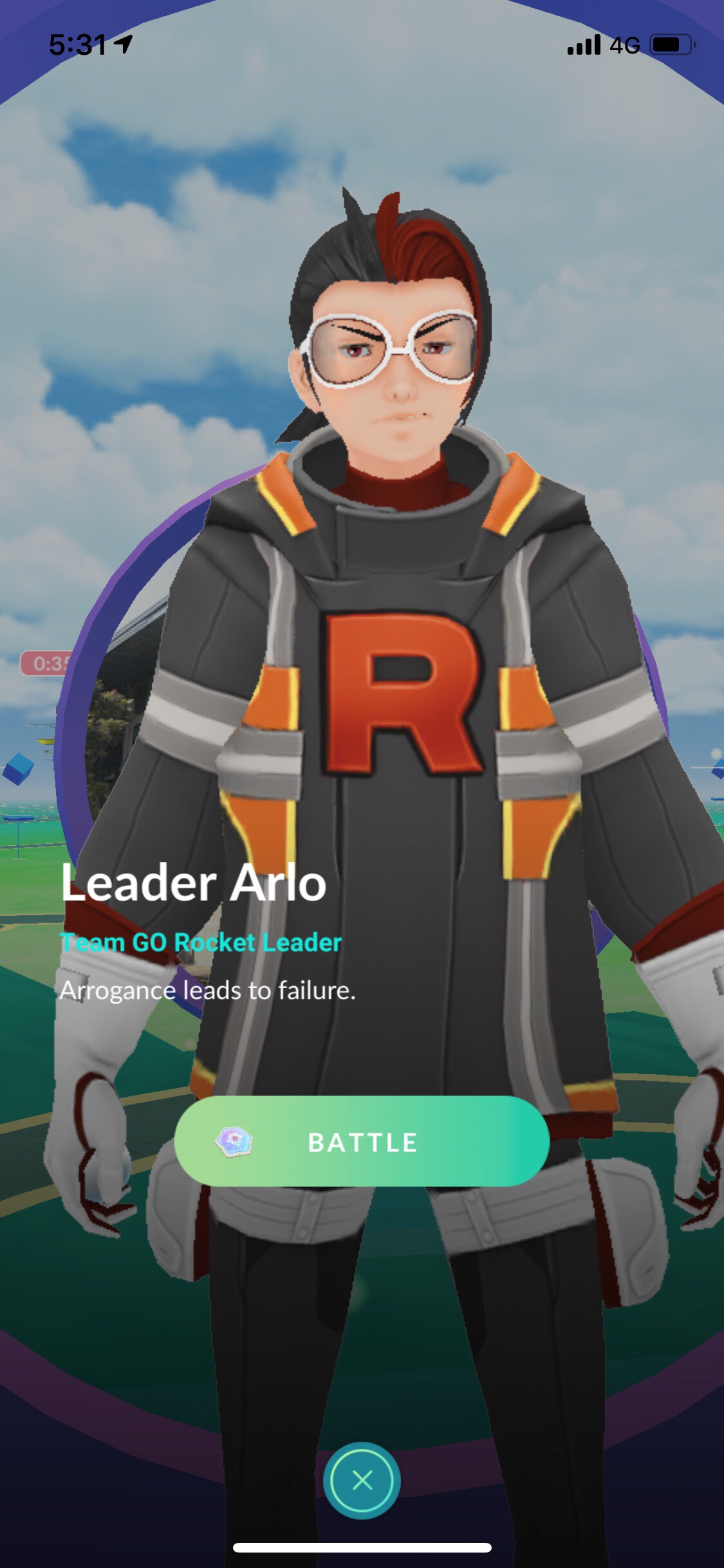 เทคนิคการ battle กับ Team GO Rocket Leader Arlo – Dentdiary