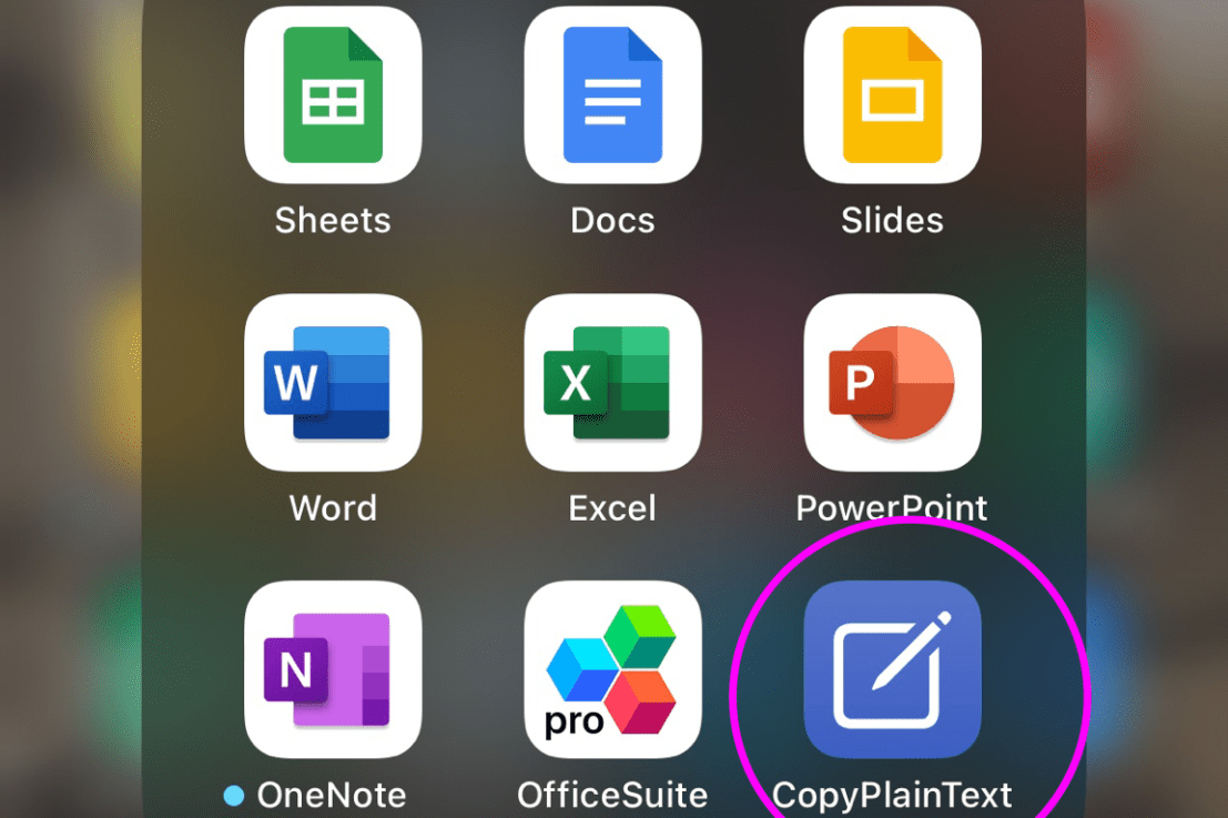 iOS problem : Copy/Paste Plain&nbsp;text